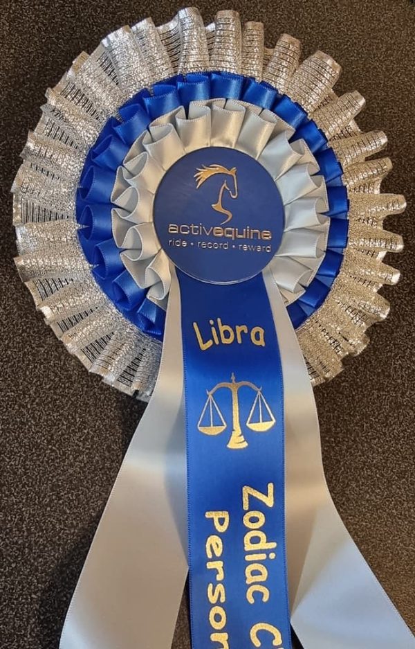 Zodiac Libra Challenge Rosette